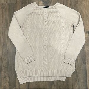 Cable Knit Sweater in Cream